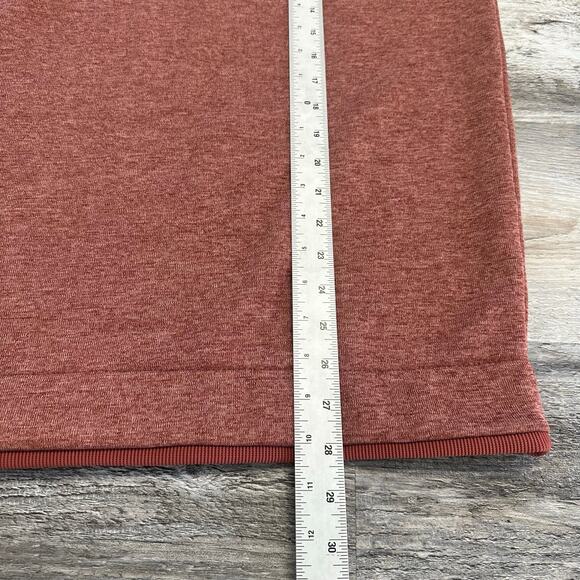 Under Armour UA‎ Storm Golf Red Mens L Loose Cold Gear Fleece 1/4 Zip Sweater - Picture 8 of 9